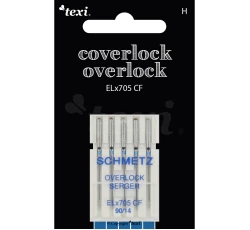 Jehly pro overlocky/coverlocky TEXI OVERLOCK/COVERLOCK ELX705 CF 5x90