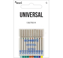 Univerzální jehly TEXI UNIVERSAL 130/705 H 10x60-110