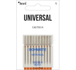 Univerzální jehly TEXI UNIVERSAL 130/705 H 10x80