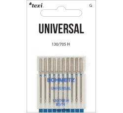 Univerzální jehly TEXI UNIVERSAL 130/705 H 10x90