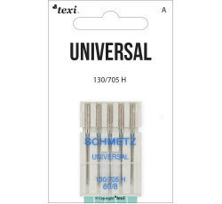 Univerzální jehly TEXI UNIVERSAL 130/705 H 5x60